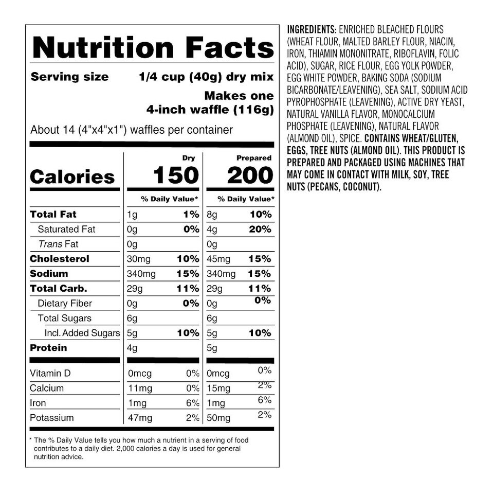 Williams Sonoma Bellegem Waffle Mix Williams Sonoma AU